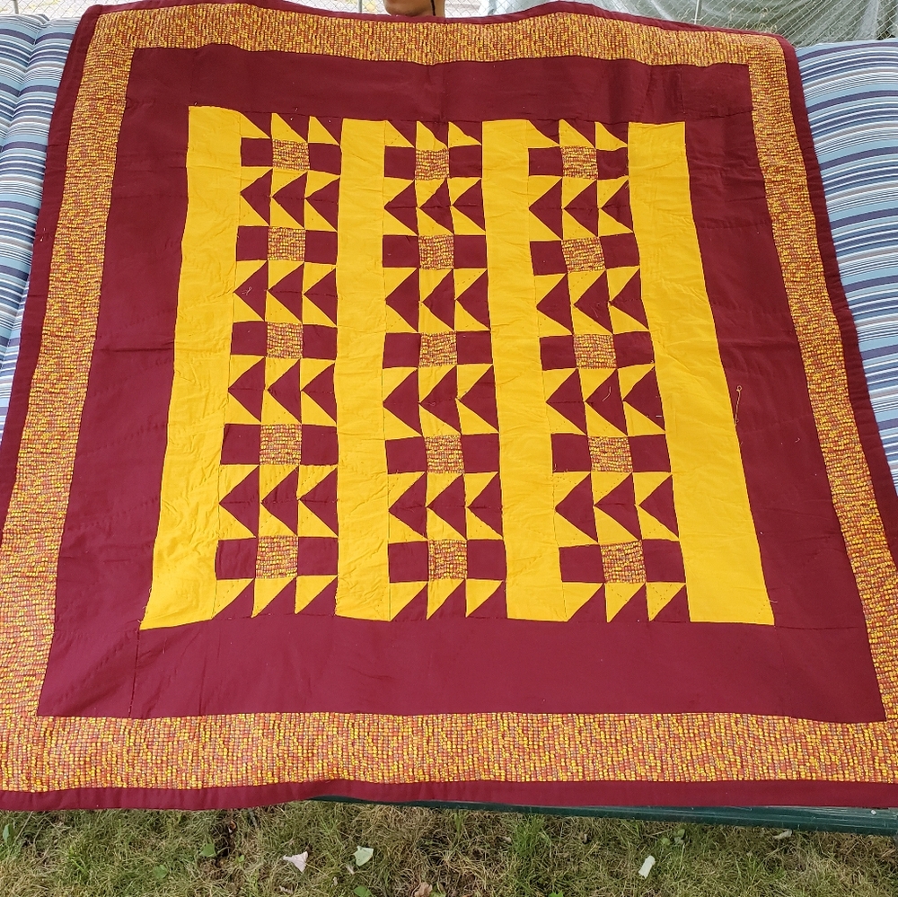 Handmade Wall Quilt - "Amazing Maize🌽"